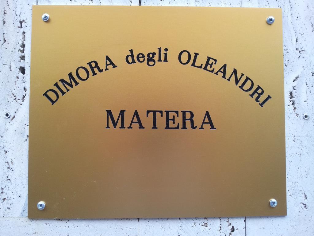 Dimora Degli Oleandri Apartamento Matera Exterior foto